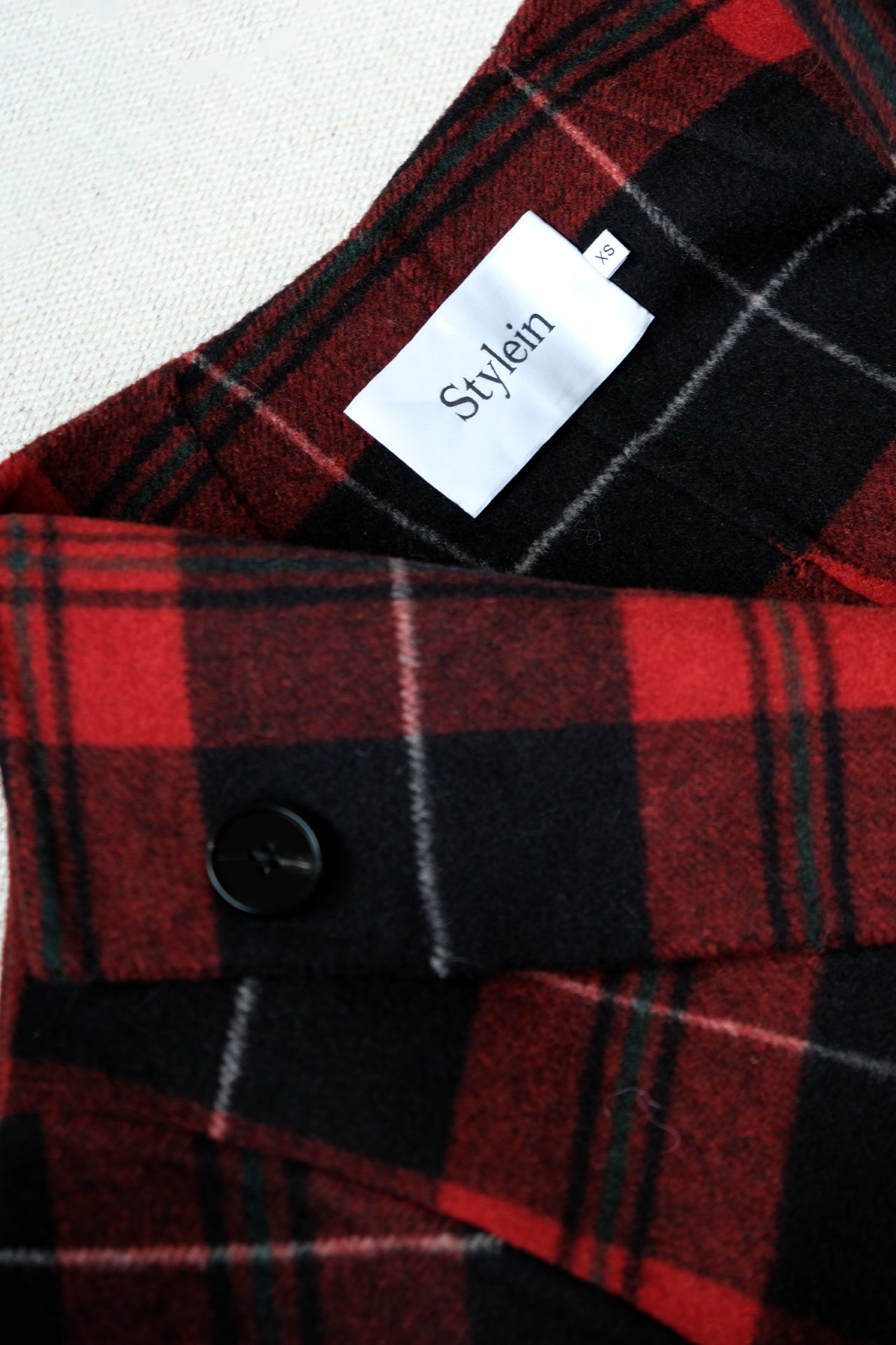 Stylein Tritsis Checked Jacket & Scarf