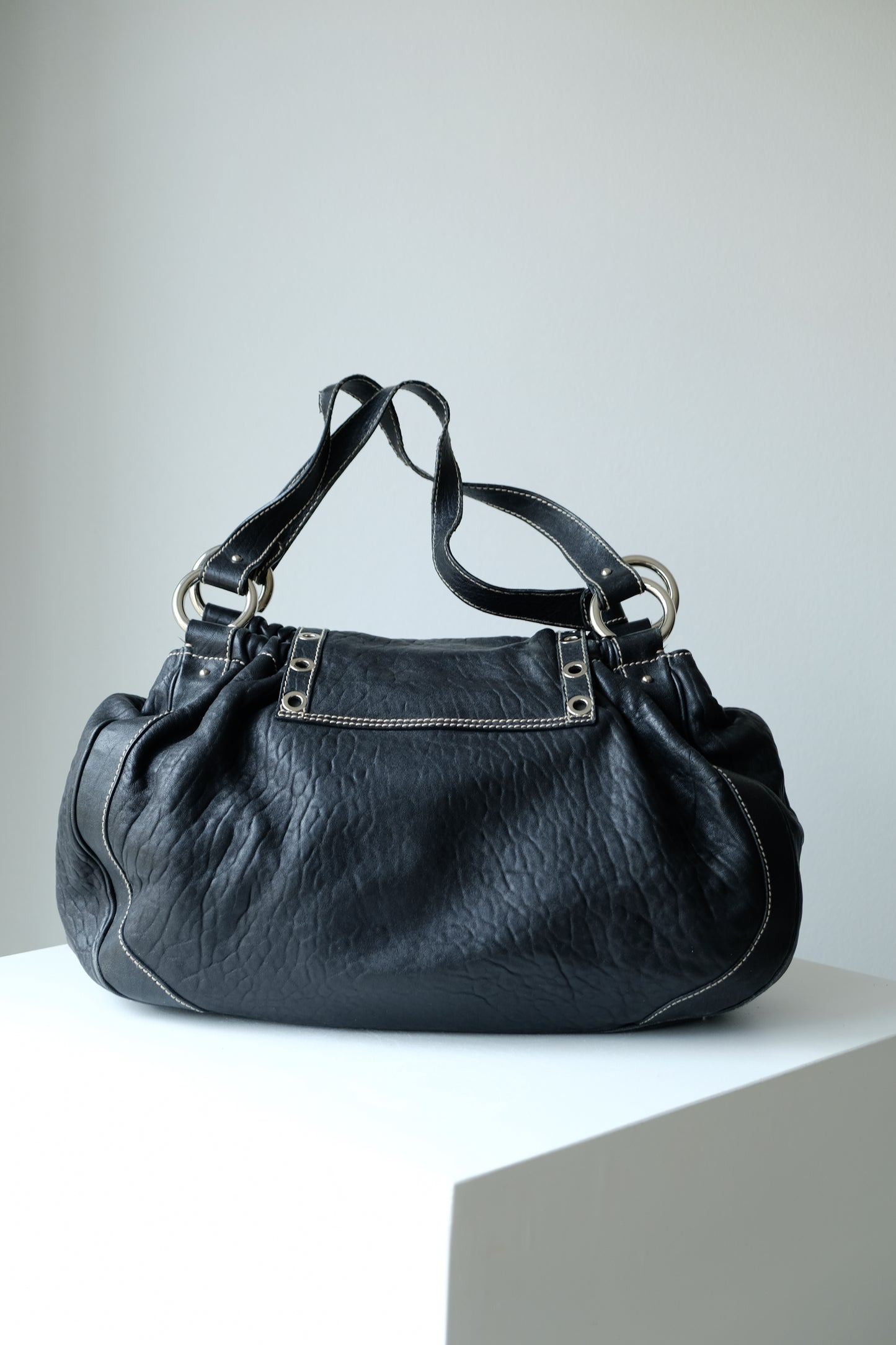 Dolce & Gabbana Black Satchel Handbag