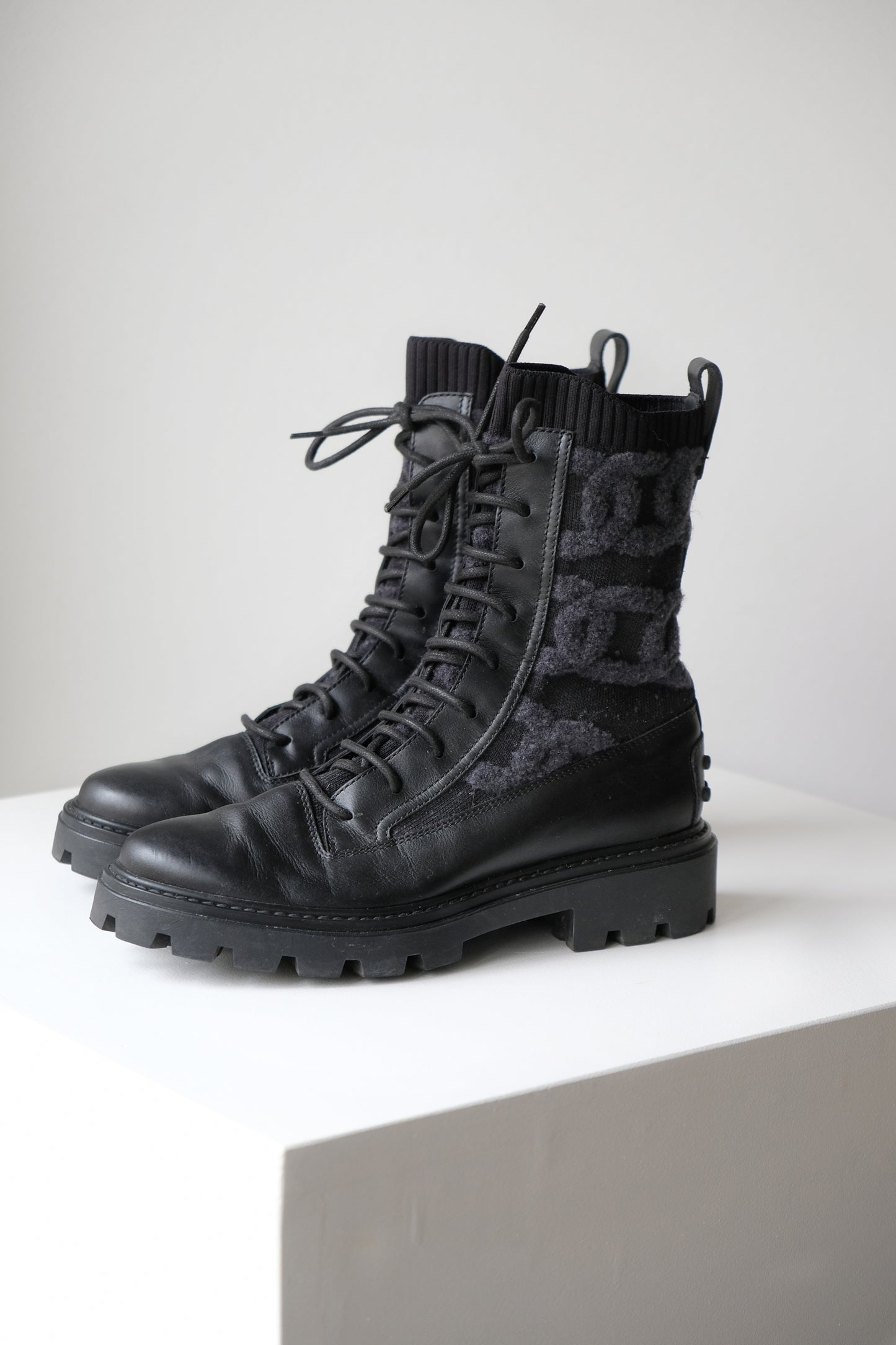 Tod's Kate Combat Boots