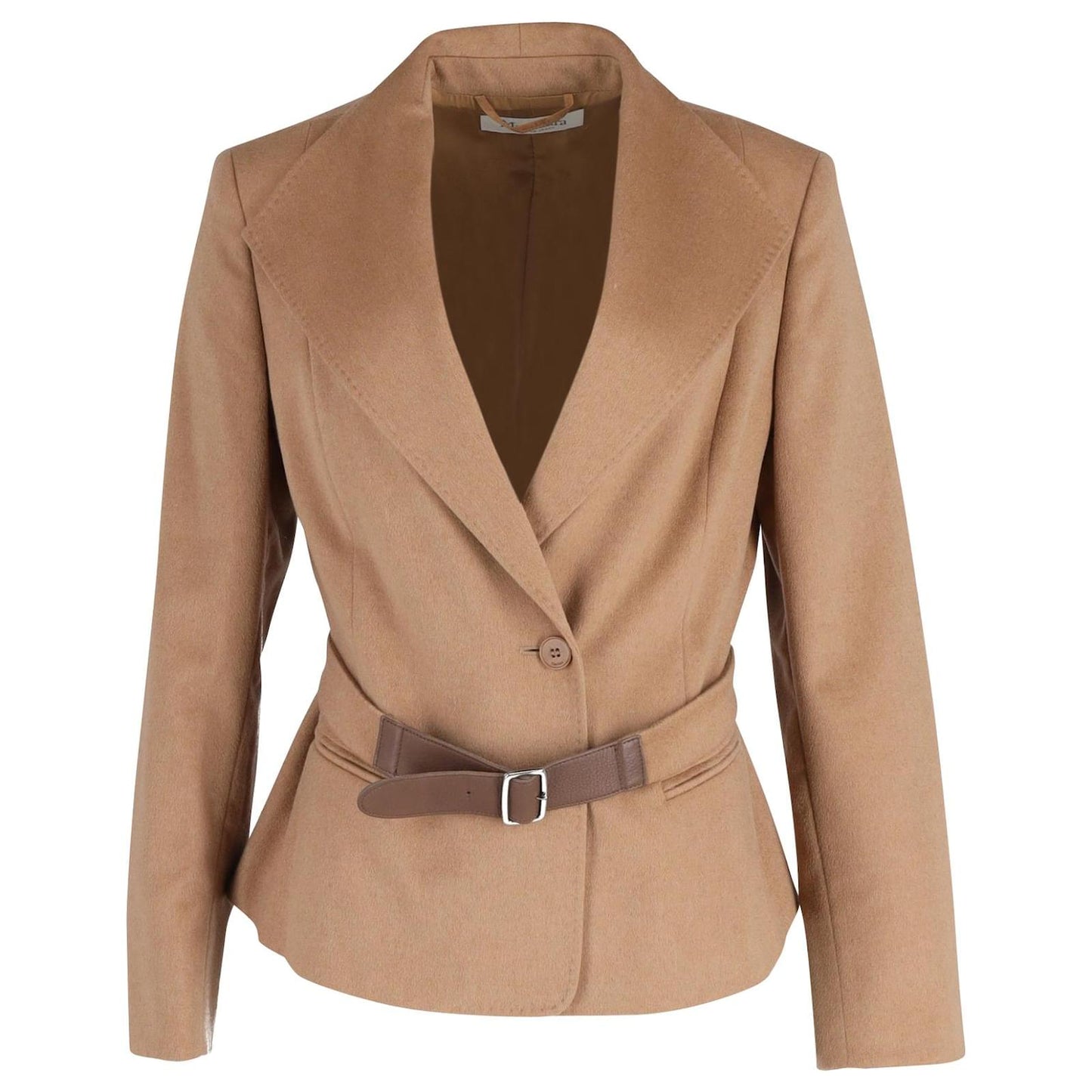 Max Mara Belted Blazer & Skirt