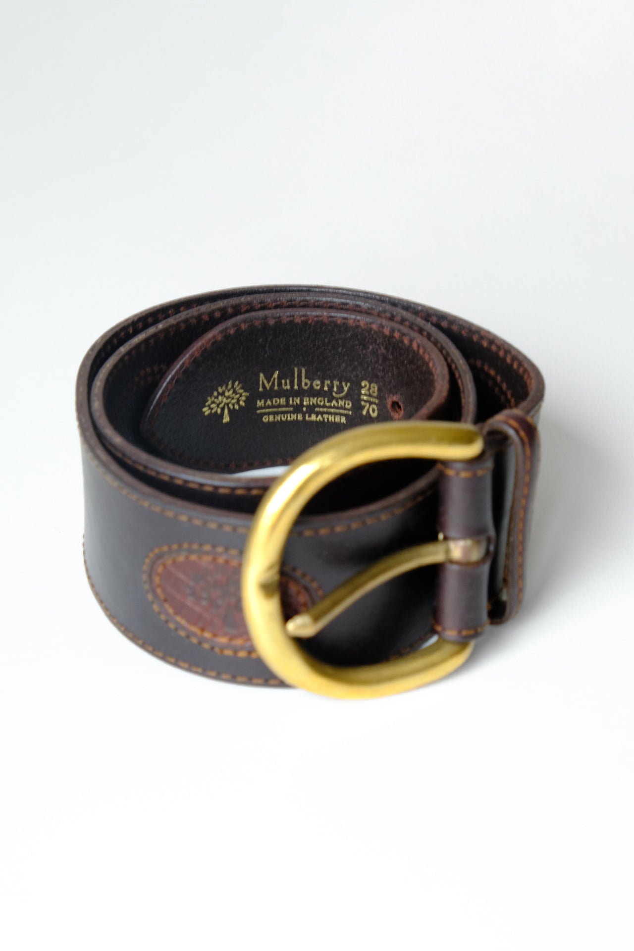 Mulberry Leather Belt