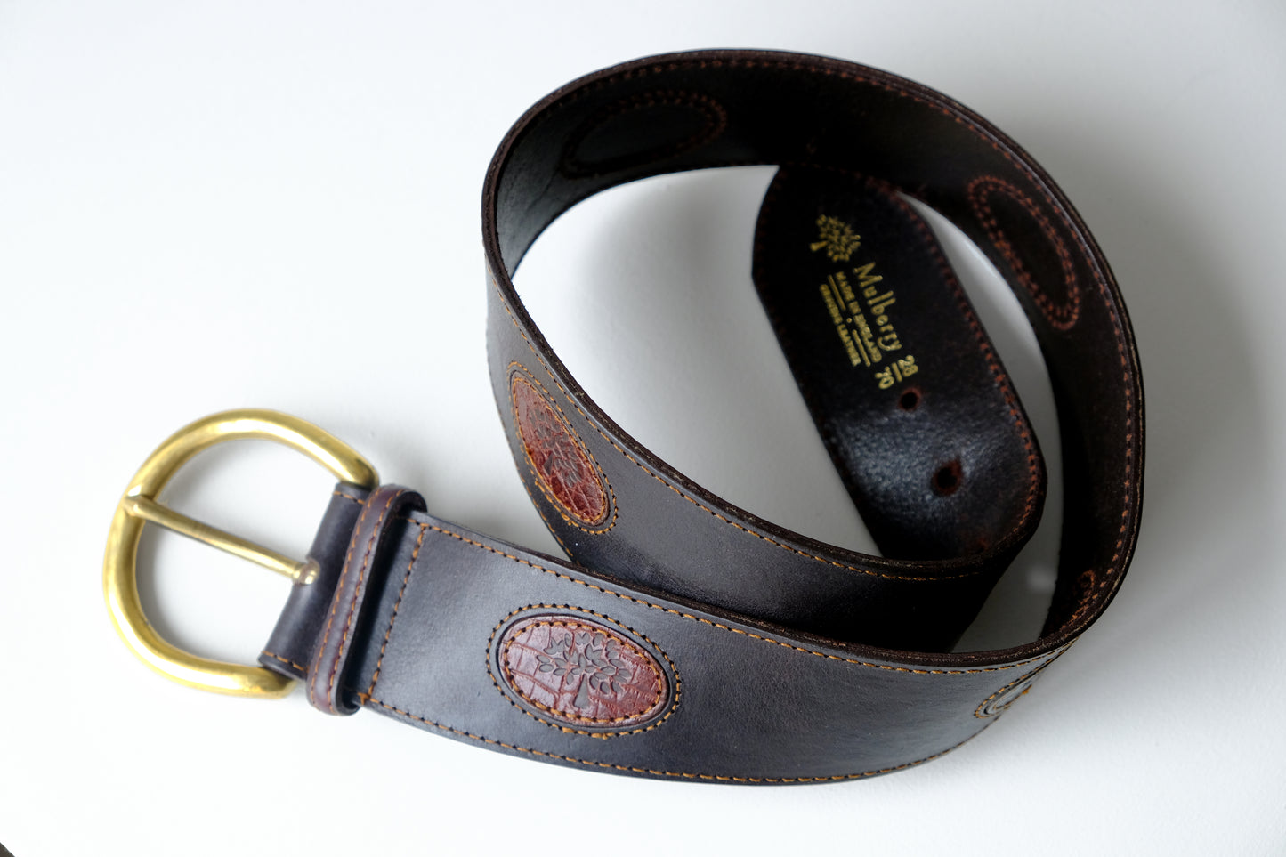 Mulberry Leather Belt