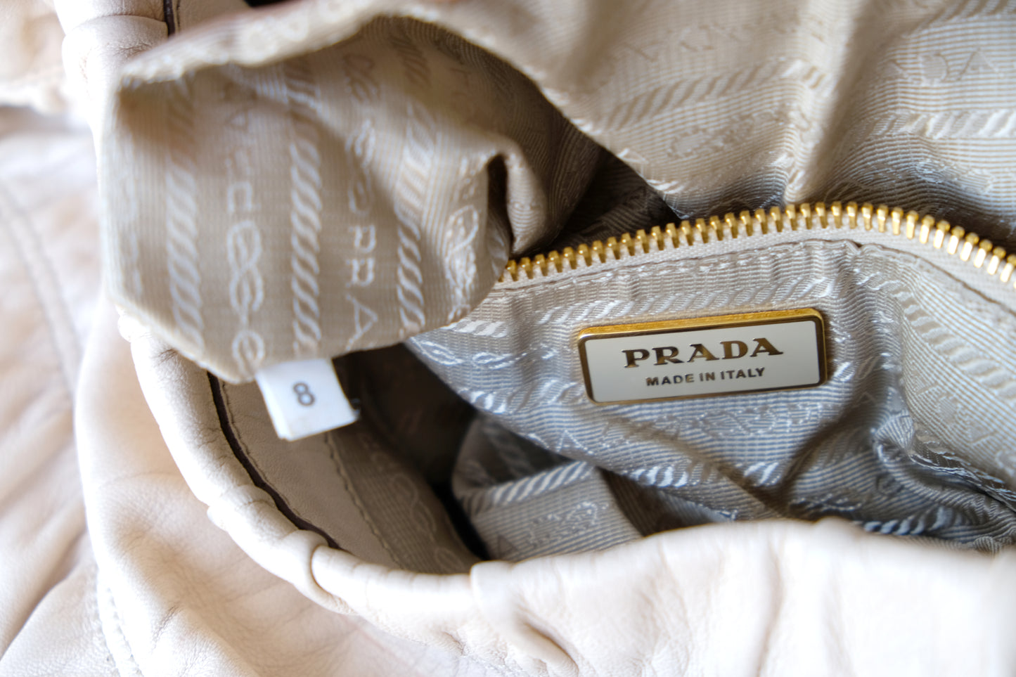 Prada Pink Nappa Gaufre Satchel
