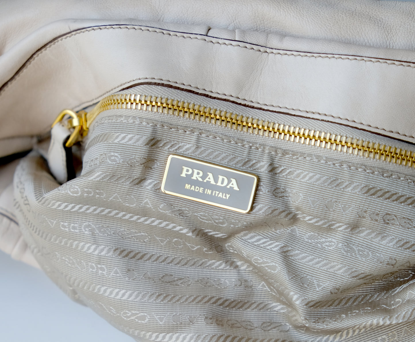 Prada Pink Nappa Gaufre Satchel
