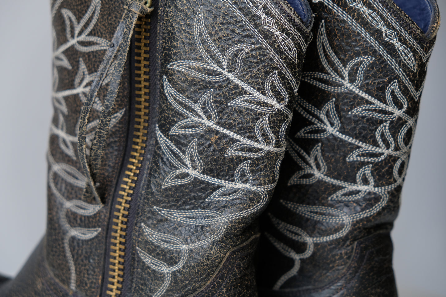 Zadig & Voltaire Leather Cowboy Boots