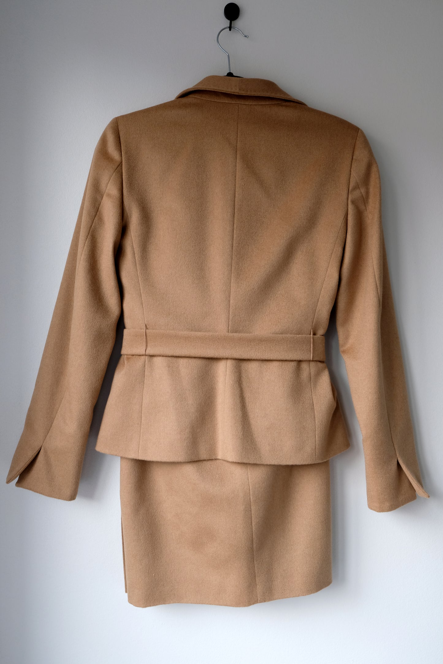 Max Mara Belted Blazer & Skirt