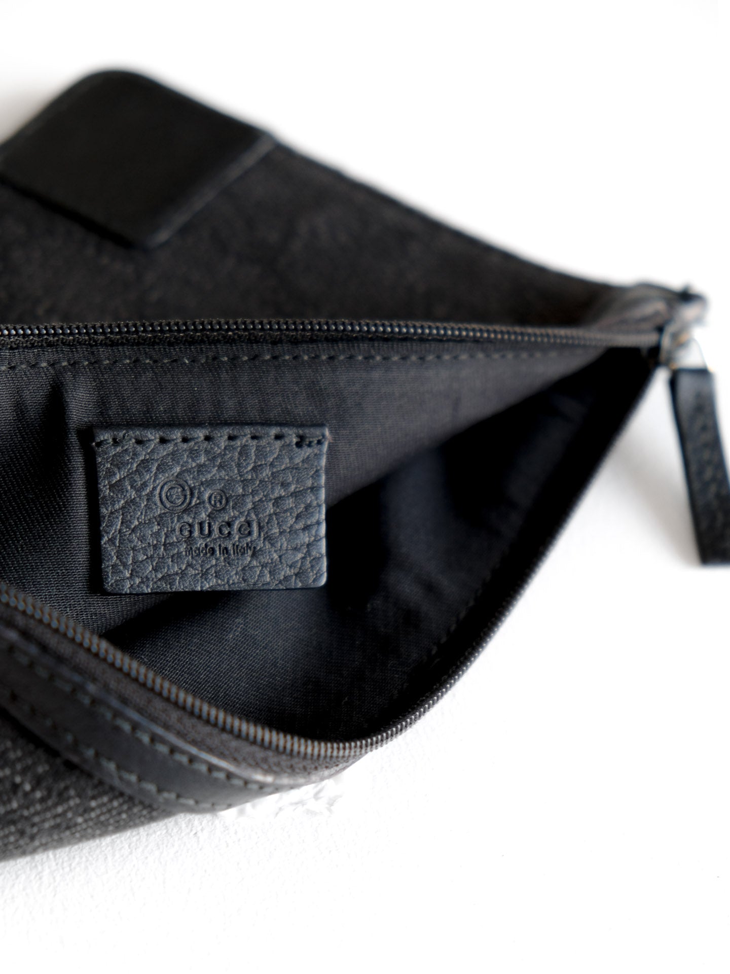 Gucci vintage GG canvaspåse