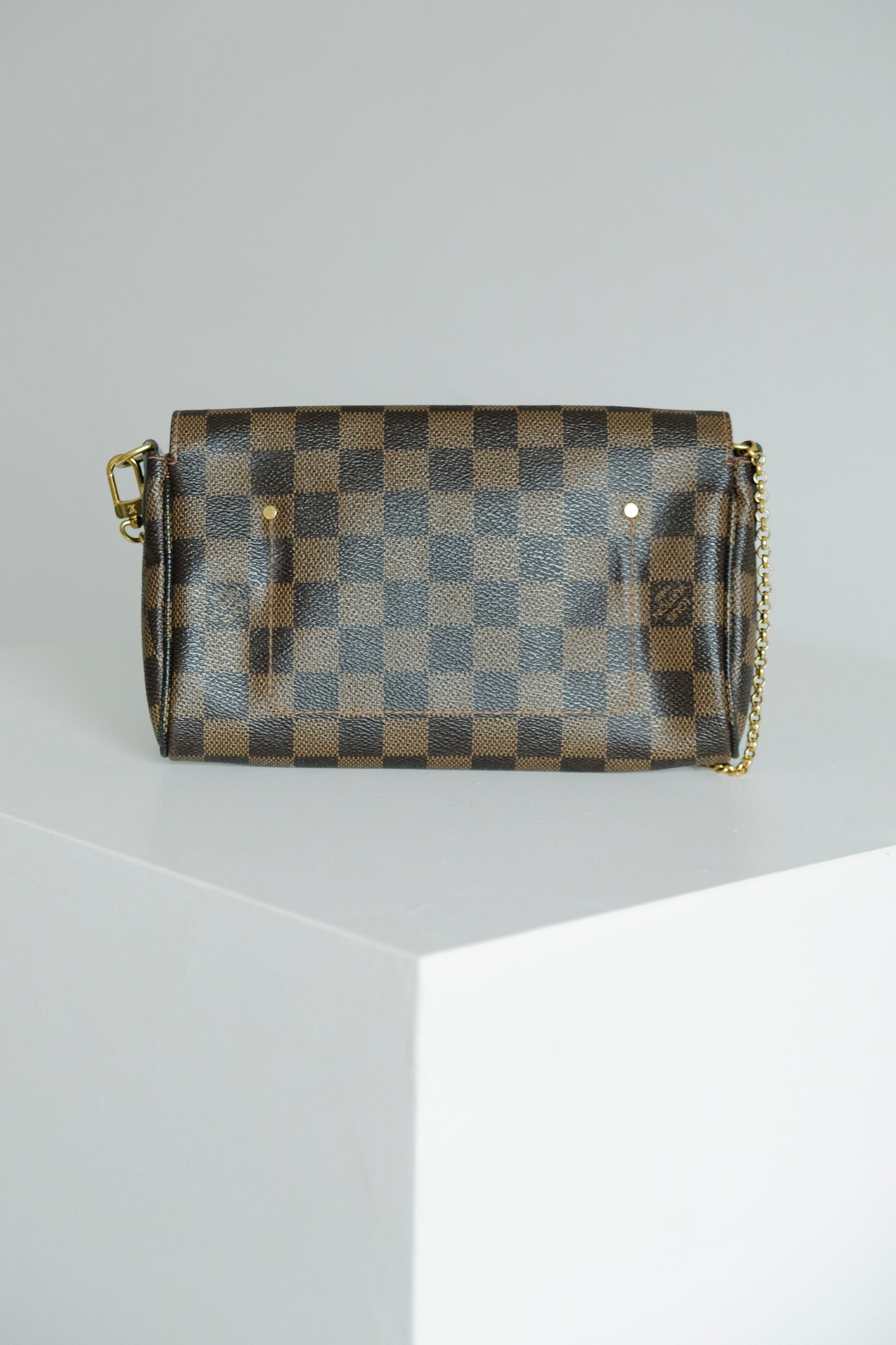 Louis Vuitton Damier Favorit MM Brun
