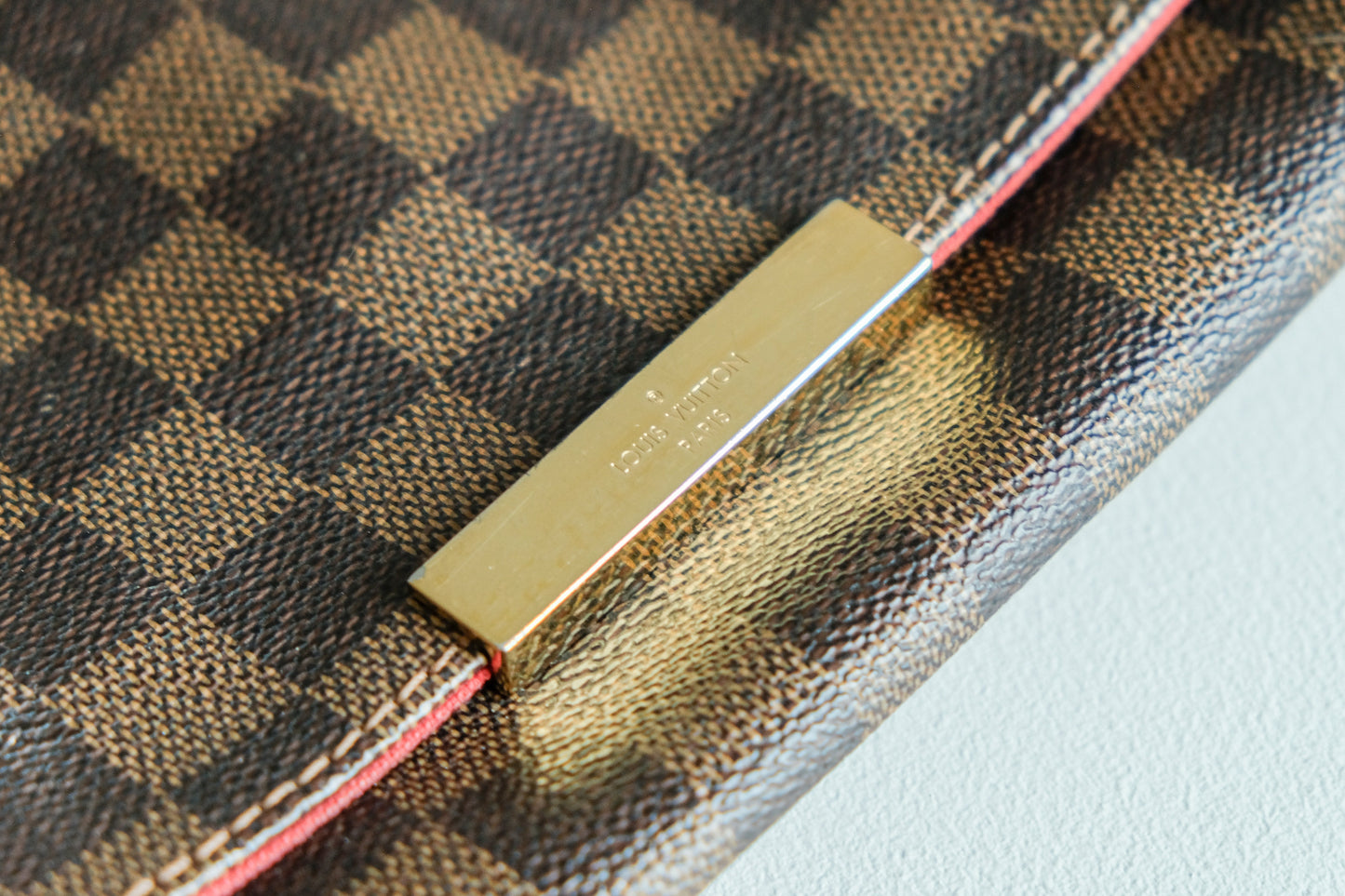 Louis Vuitton Damier Favorit MM Brun