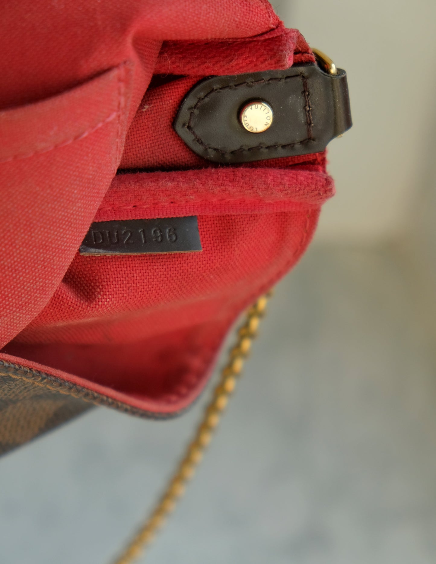 Louis Vuitton Damier Favorit MM Brun