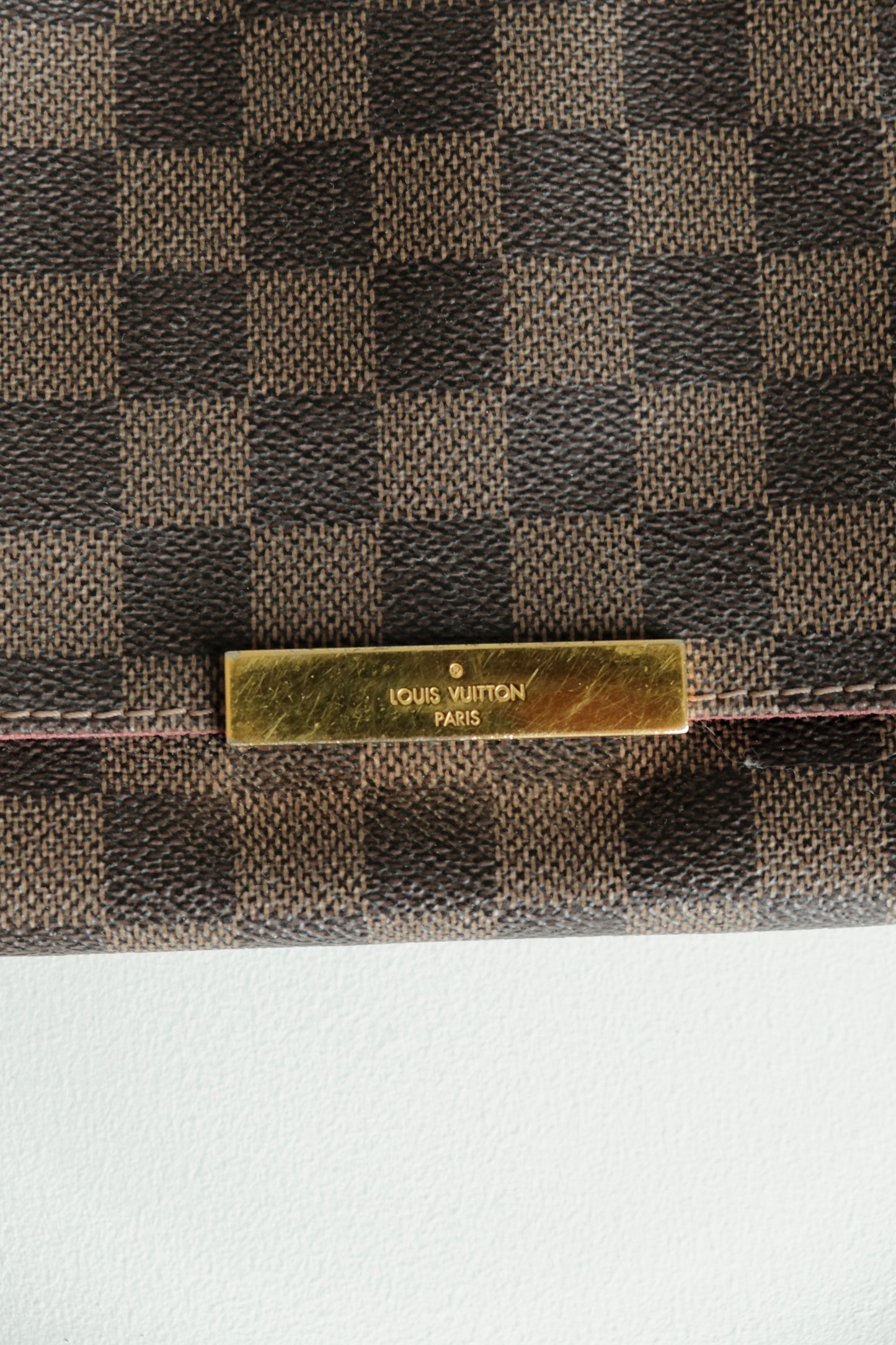 Louis Vuitton Damier Favorit MM Brun