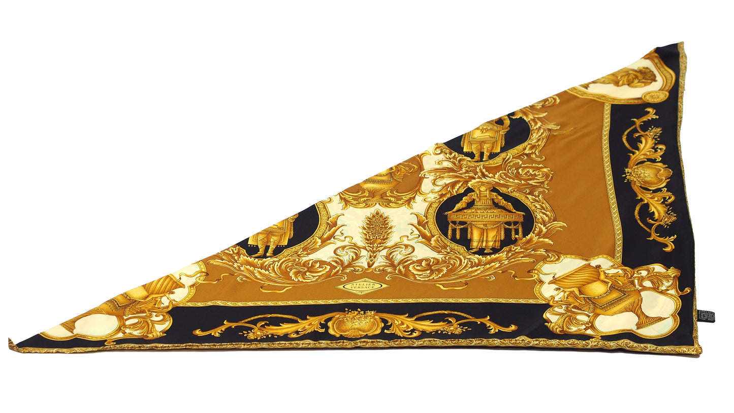 Versace Gianni Triangle Scarf