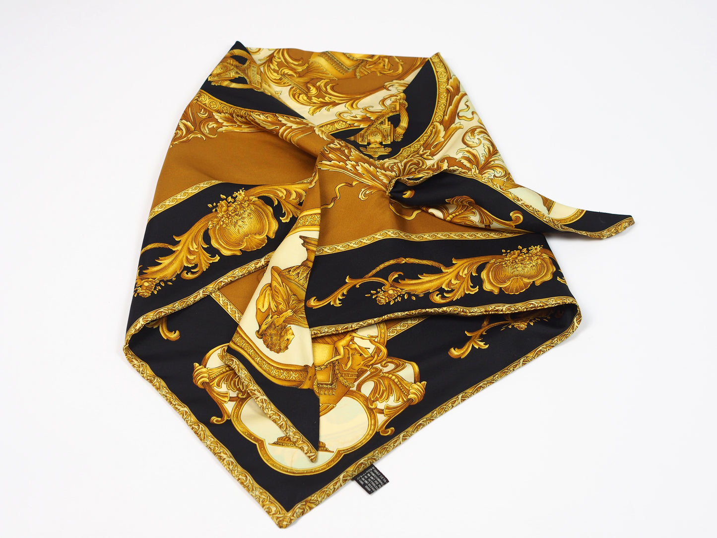 Versace Gianni Triangle Scarf