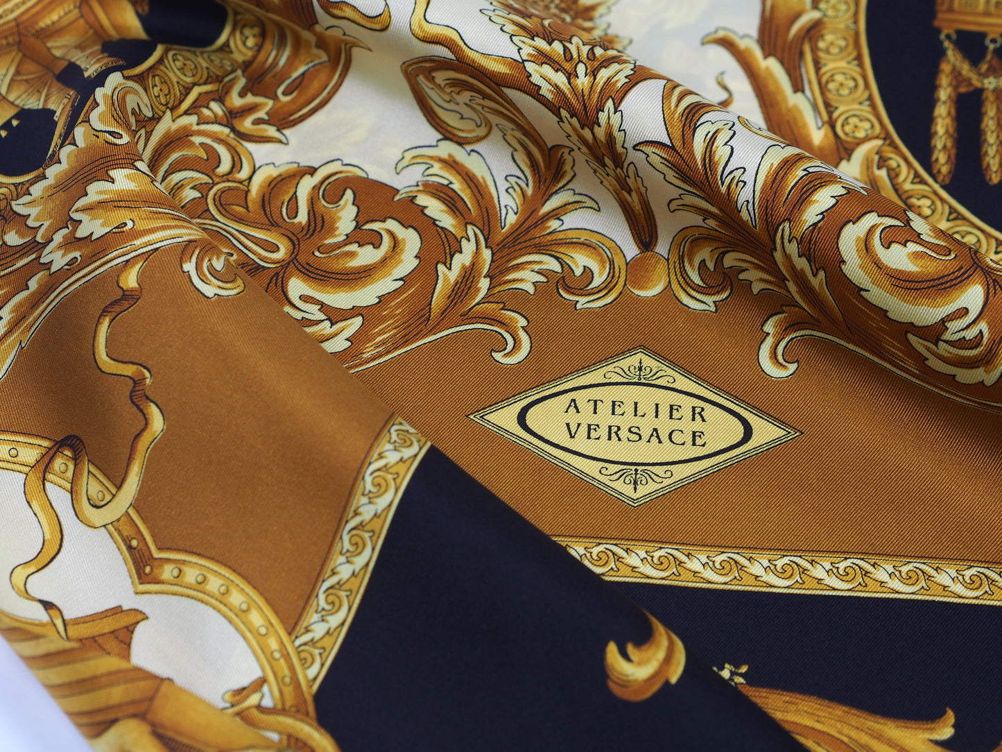 Versace Gianni Triangle Scarf