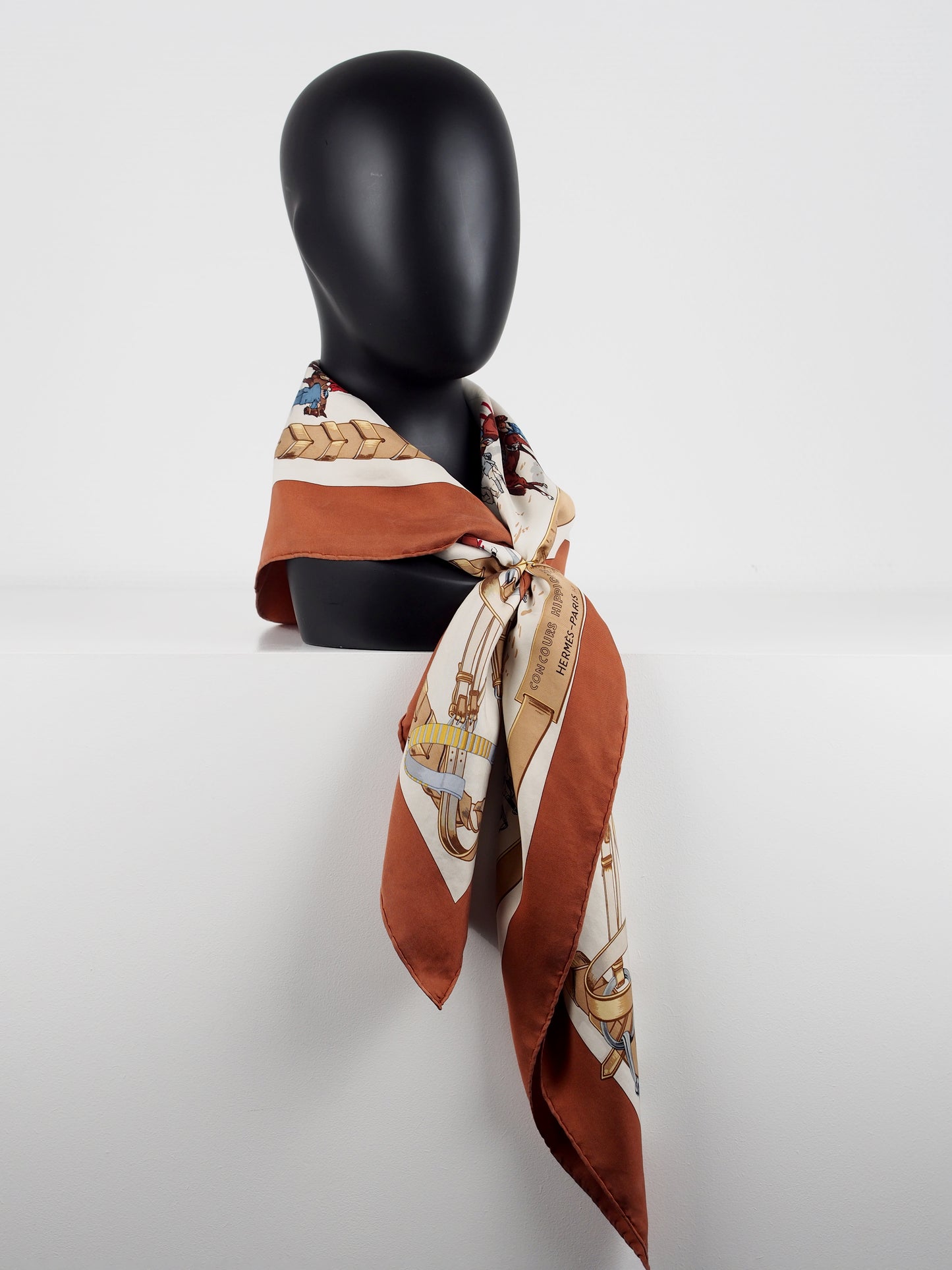 Hermes Scarf - Concours Hippoque 1998