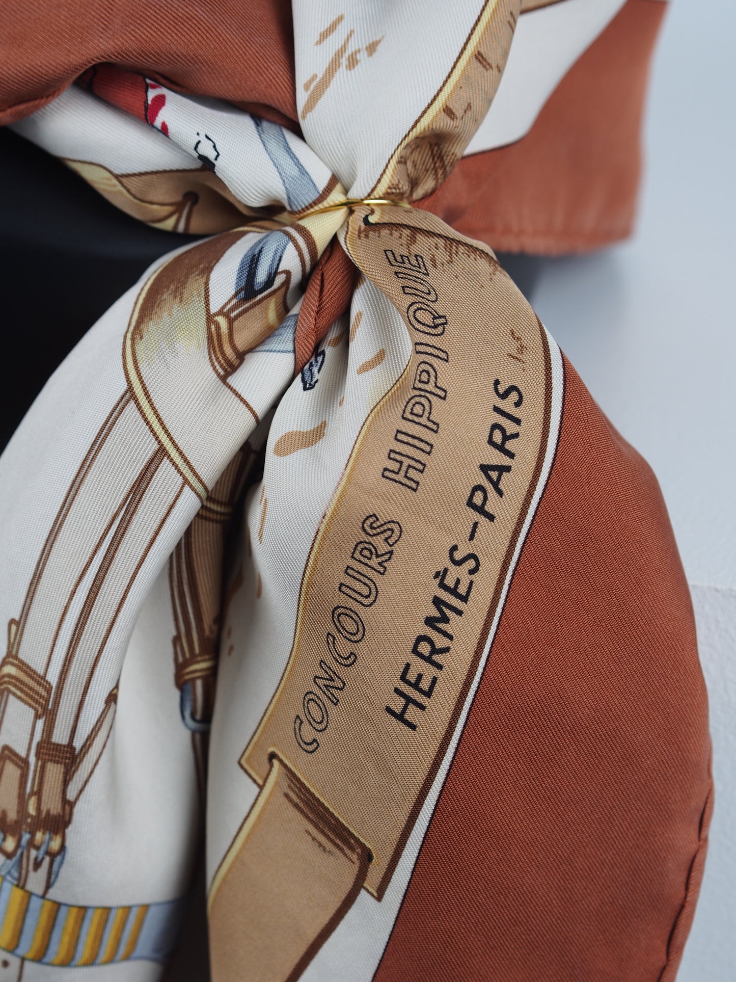 Hermes Scarf - Concours Hippoque 1998