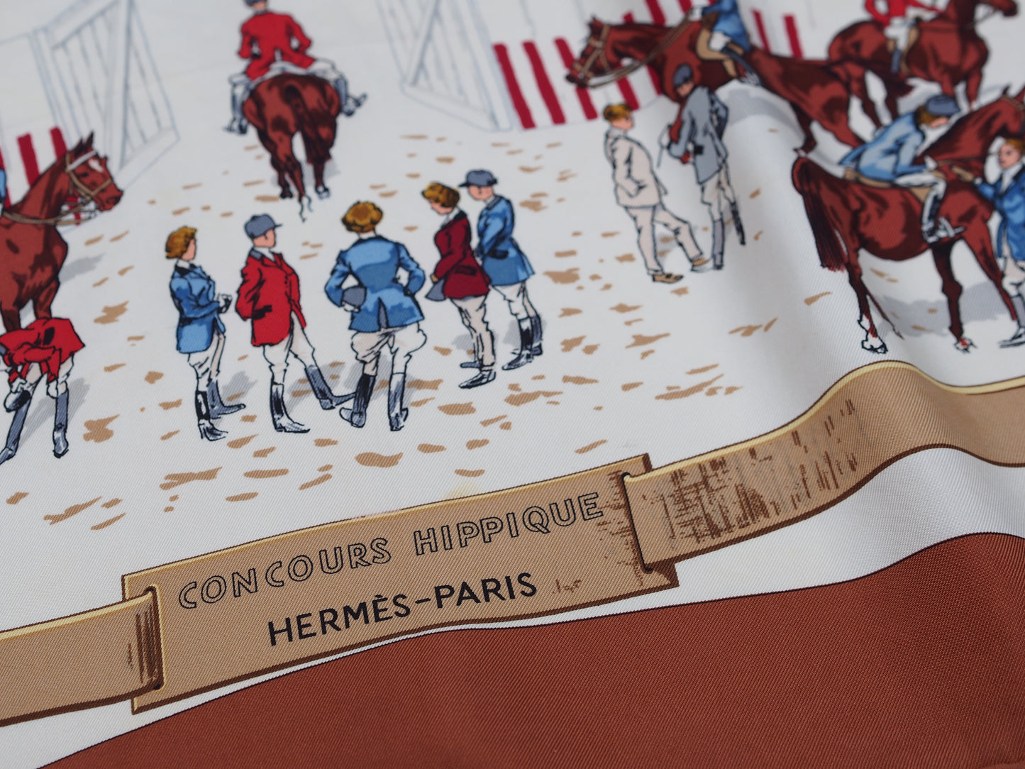 Hermes Scarf - Concours Hippoque 1998