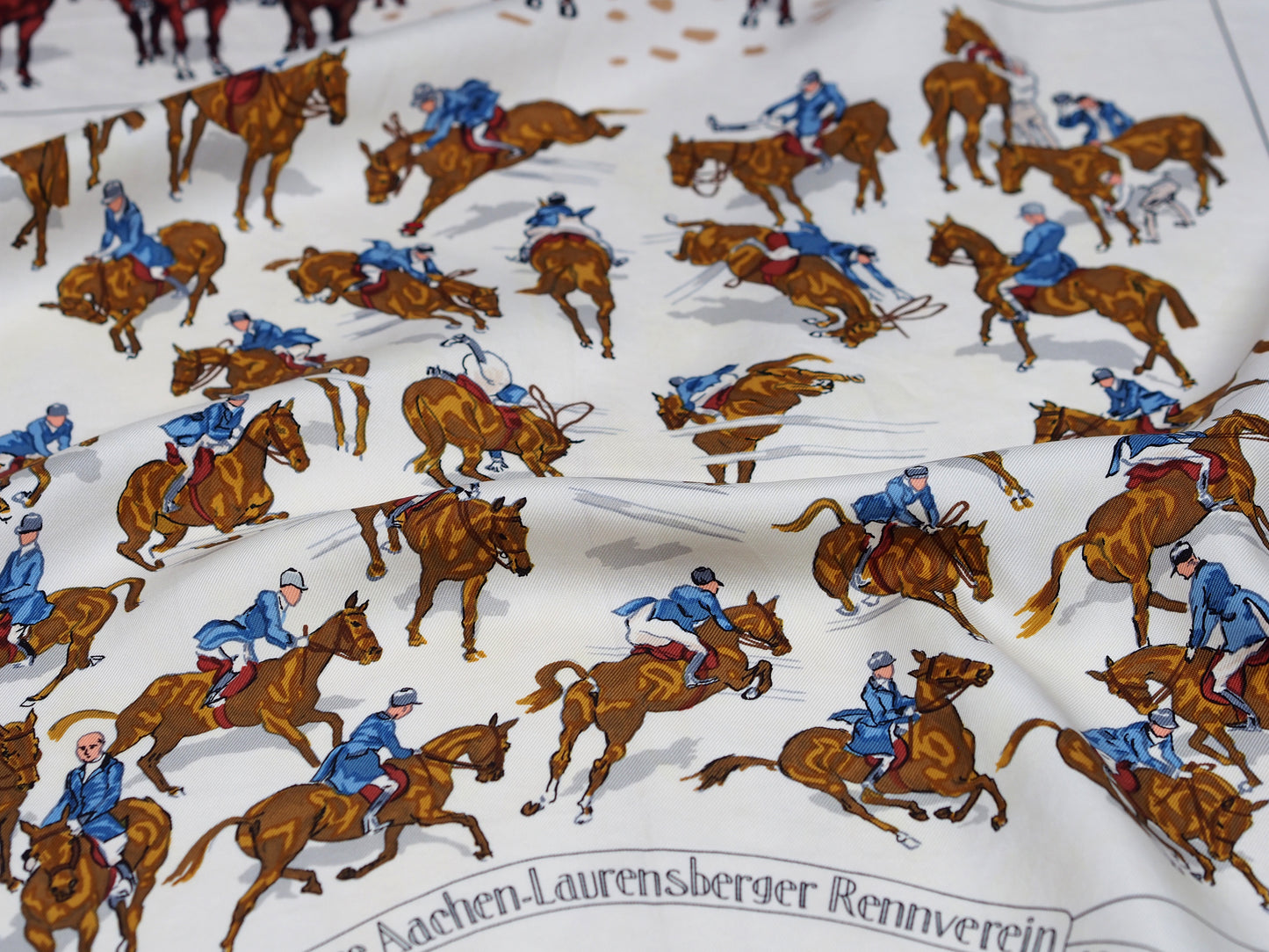 Hermes Scarf - Concours Hippoque 1998