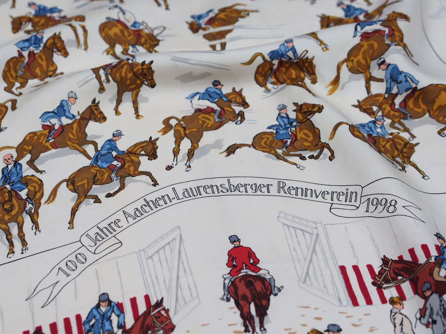 Hermes Scarf - Concours Hippoque 1998