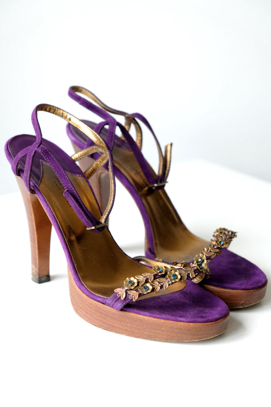 Dolce & Gabbana Suede Heels