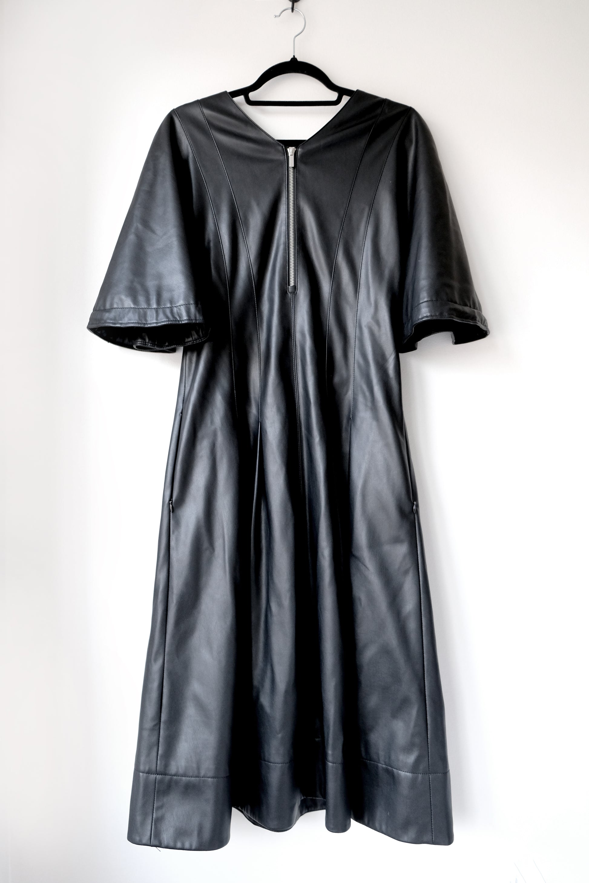 proenza schouler leather dress Esther Faux Leather Midi Dress by Proenza Schouler White Label
