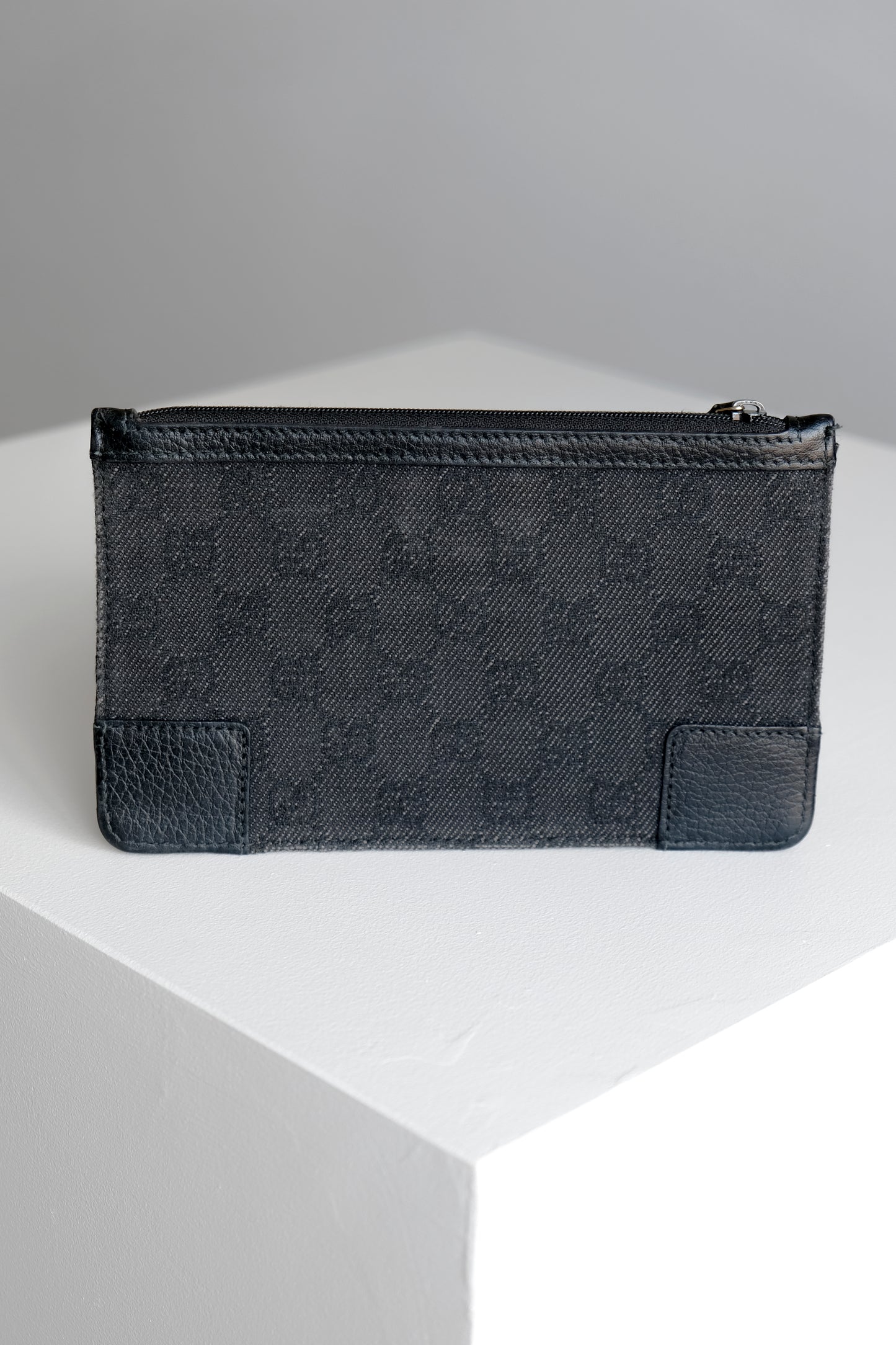 Gucci Vintage GG Canvas Pouch