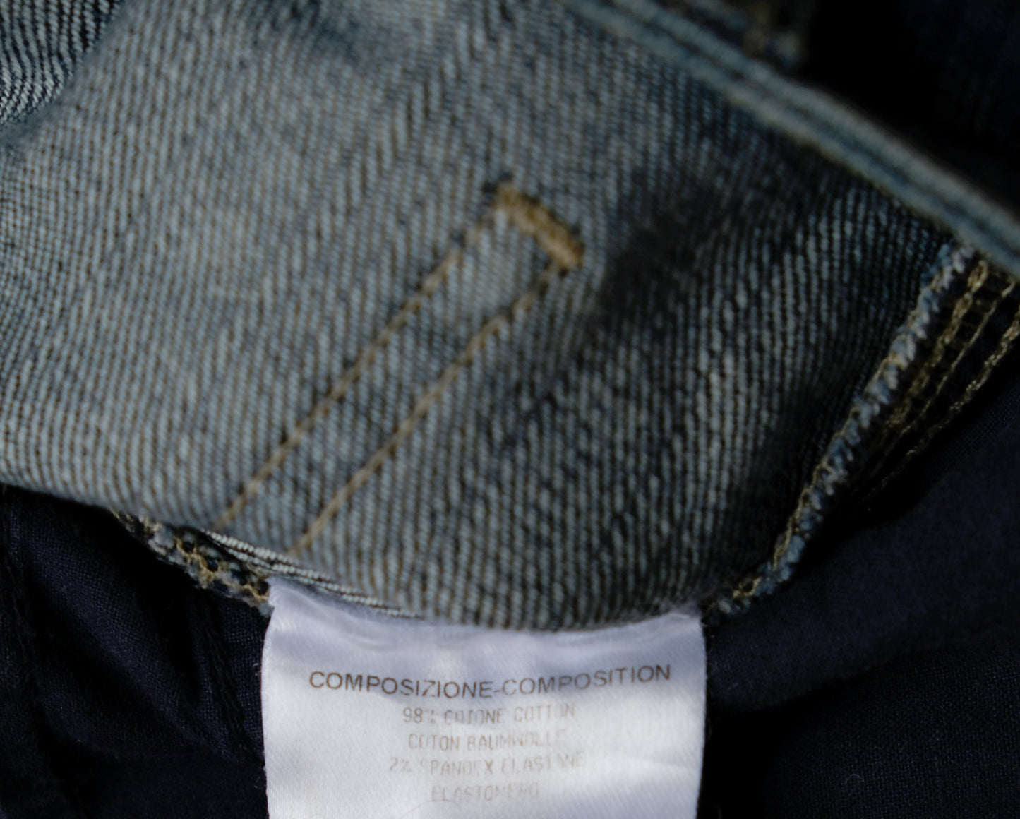 Vintage Gucci by Tom Ford Heart Charm Denim Skirt